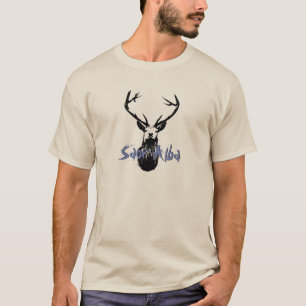 Saor schottischer Unabhängigkeits-Rotwild-Kopf-T  T-Shirt