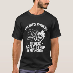 Sap Ahornbaum Stechend Ahornsirup in meinem T-Shirt