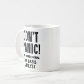 SAP Basis Analyst Kaffeetasse (Vorderseite Links)