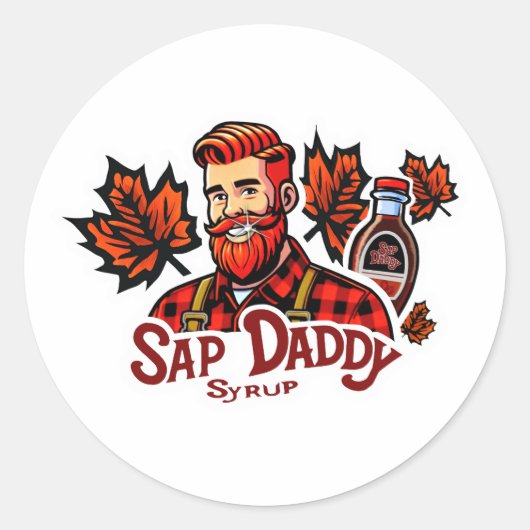 Sap Daddy Sticker (Vorderseite)