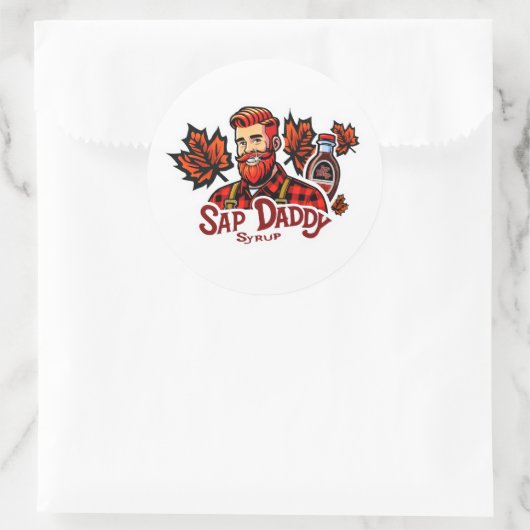 Sap Daddy Sticker (Tasche)