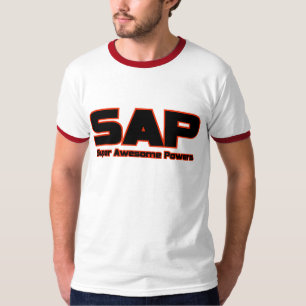 SAP Super Awesome Powers Lustiger Superheld T-Shirt