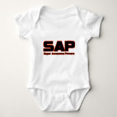 SAP - Super fantastische Power Baby Strampler (Vorderseite)