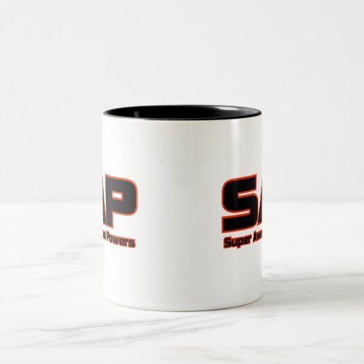 SAP - Super fantastische Power Zweifarbige Tasse (Mittel)
