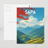 Sapa Postkarte (Vorne/Hinten)