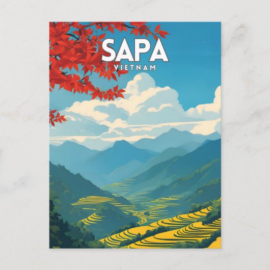 Sapa Postkarte (Vorderseite)