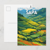 Sapa Vietnam Postkarte (Vorne/Hinten)