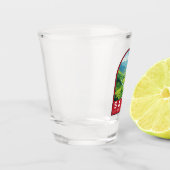 Sapa Vietnam Reisen Art Vintag Schnapsglas (Links)