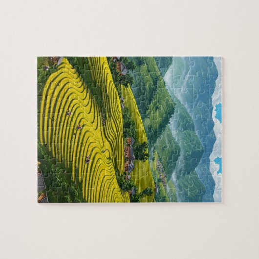 Sapa Vietnam Travel Puzzle (Horizontal)