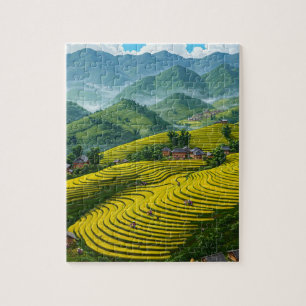 Sapa Vietnam Travel Puzzle