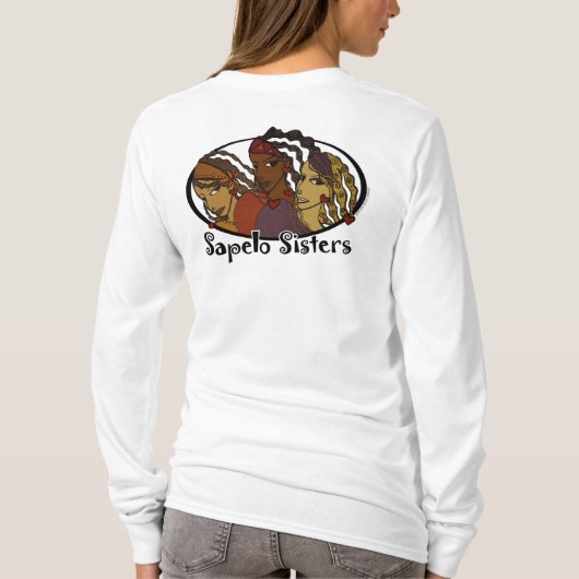 Sapelo SchwesternHoodie T-Shirt (Rückseite)
