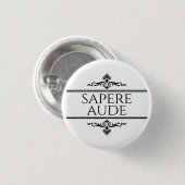Sapere Aude Button (Vorne & Hinten)