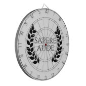 Sapere Aude Dartscheibe (Vorderseite Links)
