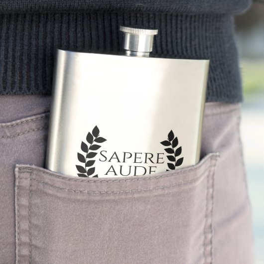 Sapere Aude Flachmann (Beispiel)