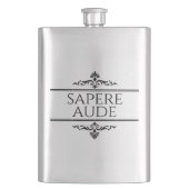 Sapere Aude Flachmann (Vorderseite)