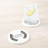 Sapere Aude Getränkeuntersetzer (Seite)