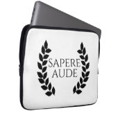 Sapere Aude Laptopschutzhülle (Vorne Rechts)