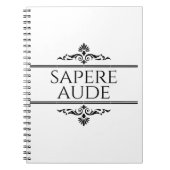 Sapere Aude Notizblock (Vorderseite)