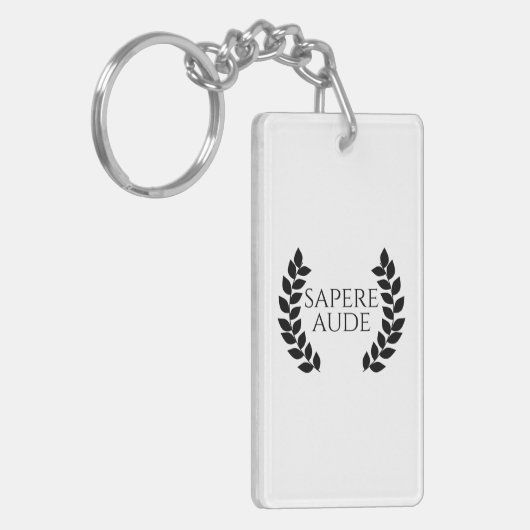 Sapere Aude Schlüsselanhänger (Vorderseite links)