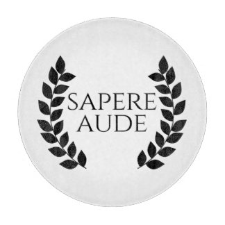 Sapere Aude Schneidebrett