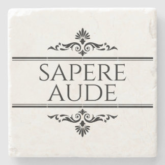 Sapere Aude Steinuntersetzer