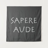 Sapere aude wandteppich (Vorderseite)