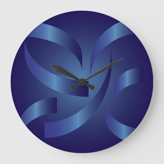 Saphibänder Große Wanduhr (Vorderseite)