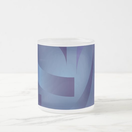 Saphibänder Mattglastasse (Mittel)