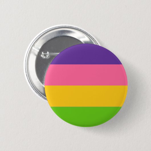 Saphic Pride Flag Button (Vorne & Hinten)