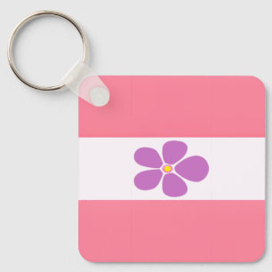 Saphic Pride Flag - farbenfrohe Saphhic Flag Schlüsselanhänger
