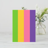 Saphic Pride Flag Feiertagskarte (Stehend Vorderseite)