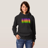Saphic Pride Flag Hoodie (Vorne ganz)