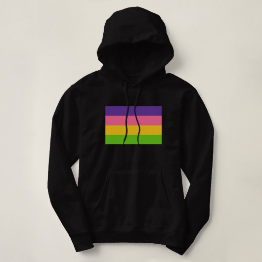 Saphic Pride Flag Hoodie (Design vorne)
