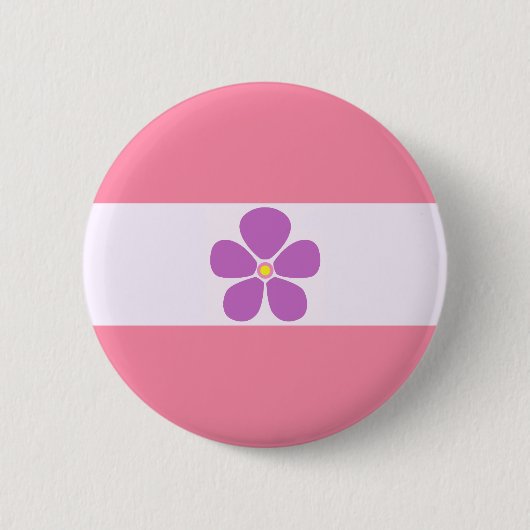 Saphic Pride Flag LGBT Pride Button (Vorderseite)