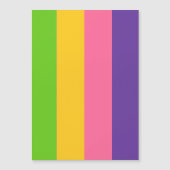 Saphic Pride Flag Magneteinladung (Vorderseite)