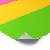 Saphic Pride Flag Poster (Ecke)