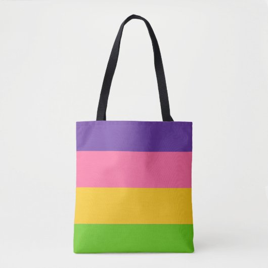 Saphic Pride Flag Tasche (Vorderseite)