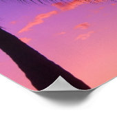 Saphipalme Poster (Ecke)