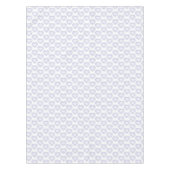 Saphir-blaue Edelsteine-Pullliniengewebe Tischdecke (Vorderseite)