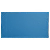 Saphir-blauen König Sized Single Pillowcase Kissenbezug (Vorderseite)
