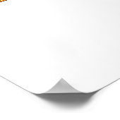 Saphir-Chevron-Eye-Poster Poster (Ecke)
