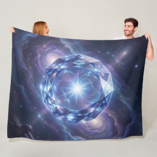 Saphir – Der Stein der Wahrheit und Weisheit´3 Fleecedecke