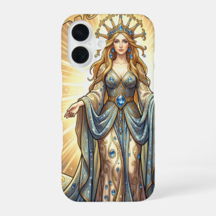 Saphir – Der Stein der Wahrheit und Weisheit´5 iPhone 16 Hülle