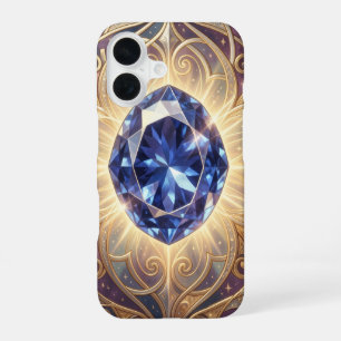 Saphir – Der Stein der Wahrheit und Weisheit´7 iPhone 16 Hülle