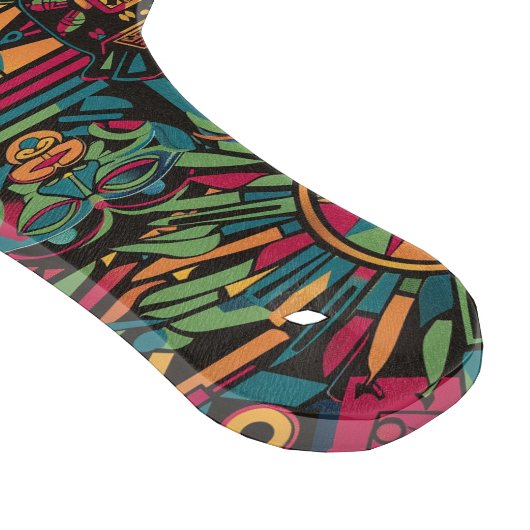 Saphir "Eclipsed Suns and Pyramids" Ki Schneidebrett (Ecke)