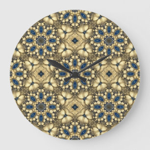 Saphir-Erbstück-Medaillon Große Wanduhr
