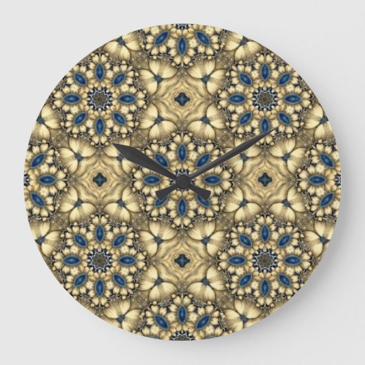 Saphir-Erbstück-Medaillon Große Wanduhr (Vorderseite)