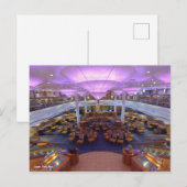 Saphir-Esszimmer Postkarte (Vorne/Hinten)