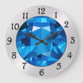 Saphir große Uhr (Vorderseite)