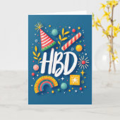 Saphir-Hbd-Gratulationskarte Karte (Gelbe Blume)